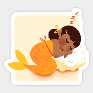 Sushi Mermaid Sticker